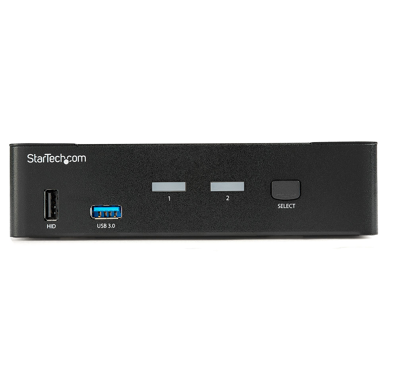 StarTech SV231DPU34K 2 Port DisplayPort KVM Switch - 4K 60Hz - Single Display